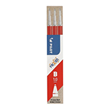 Pilot Frixion Red Erasable Pen Refill 1.0mm Broad Tip, Pack of 3